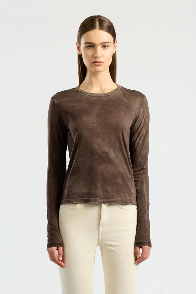 Shirts Women COTTON CITIZEN Standard Long Sleeve Shirt Vintage Espresso
