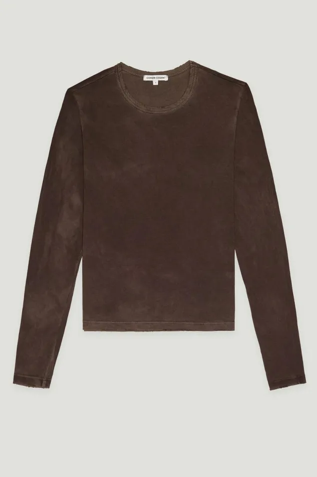 Shirts Women COTTON CITIZEN Standard Long Sleeve Shirt Vintage Espresso Shirts Women COTTON CITIZEN Standard Long Sleeve Shirt Vintage Espresso