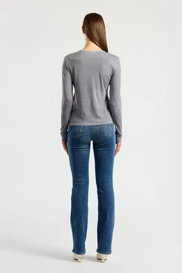 Shirts Women COTTON CITIZEN Standard Long Sleeve Shirt Vintage Natural Blue Shirts Women COTTON CITIZEN Standard Long Sleeve Shirt Vintage Natural Blue