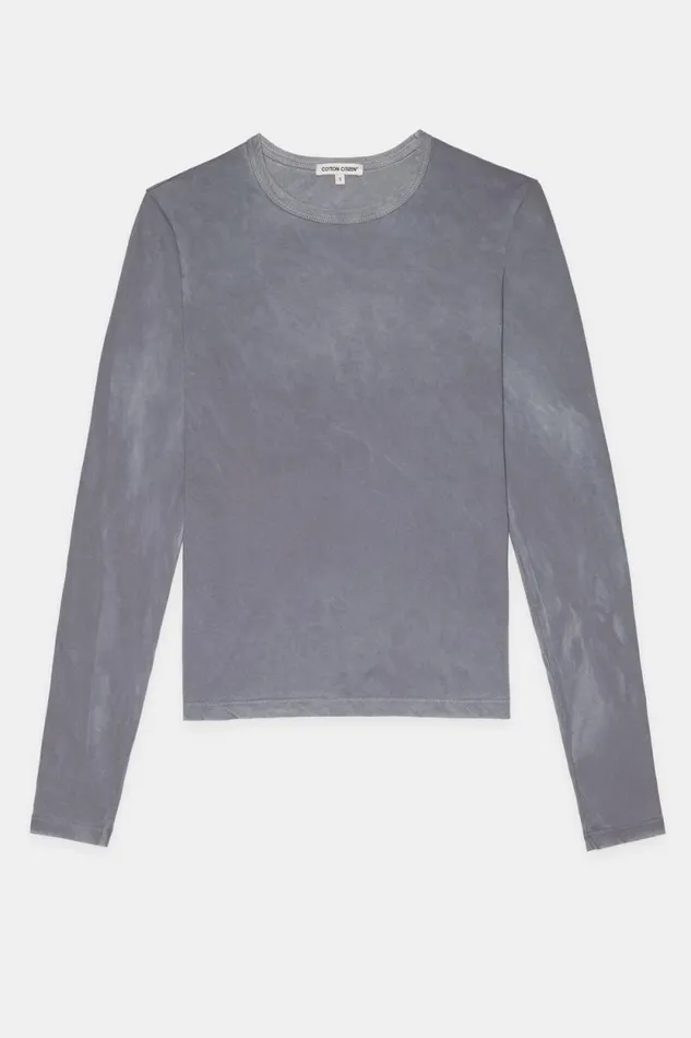 Shirts Women COTTON CITIZEN Standard Long Sleeve Shirt Vintage Natural Blue Shirts Women COTTON CITIZEN Standard Long Sleeve Shirt Vintage Natural Blue