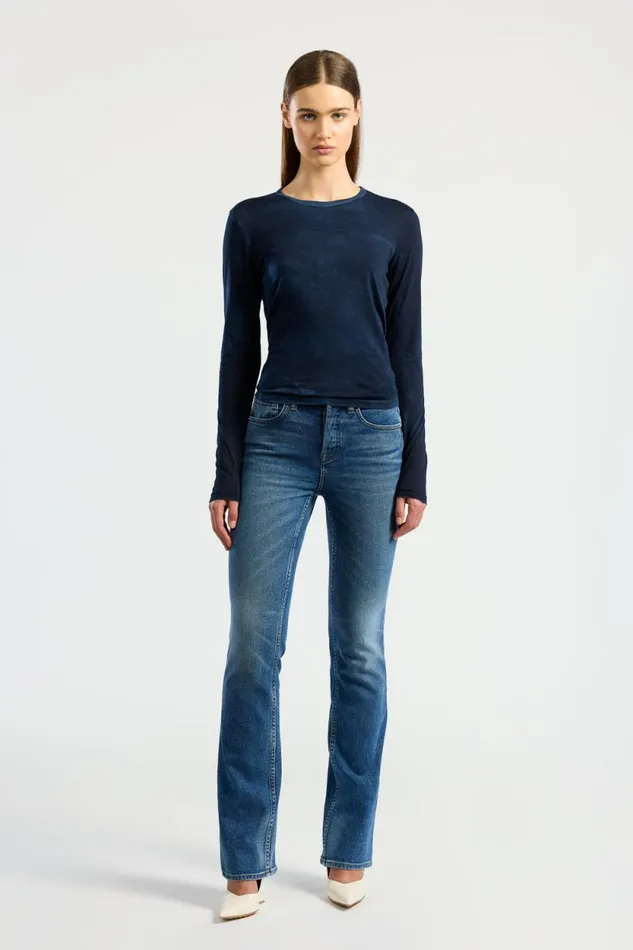 Shirts Women COTTON CITIZEN Standard Long Sleeve Shirt Vintage Navy Shirts Women COTTON CITIZEN Standard Long Sleeve Shirt Vintage Navy