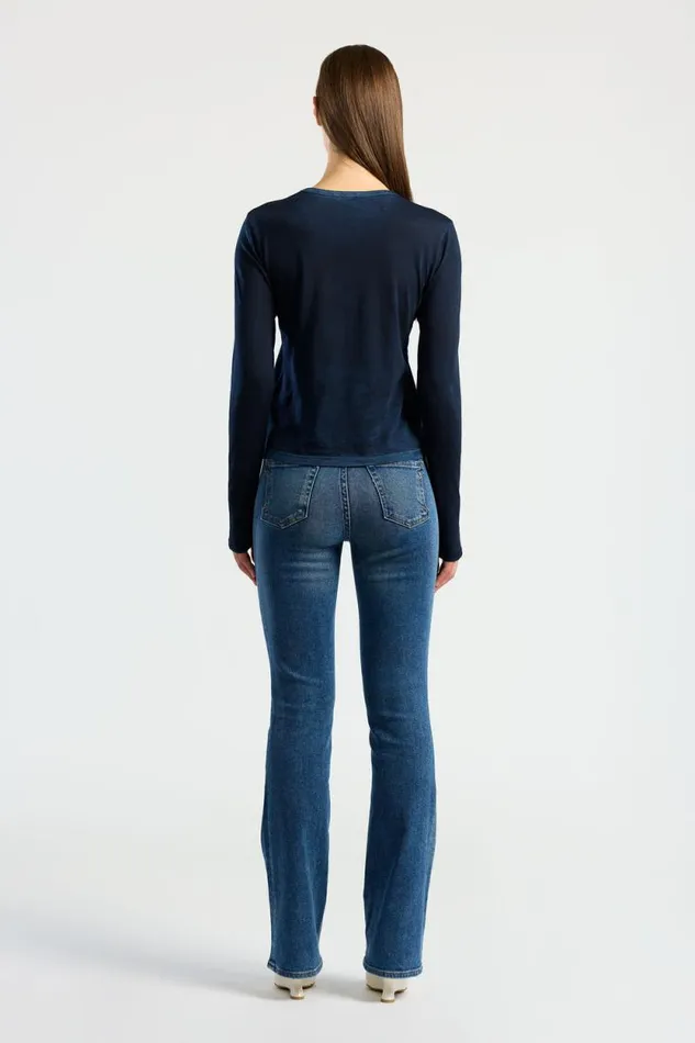 Shirts Women COTTON CITIZEN Standard Long Sleeve Shirt Vintage Navy Shirts Women COTTON CITIZEN Standard Long Sleeve Shirt Vintage Navy