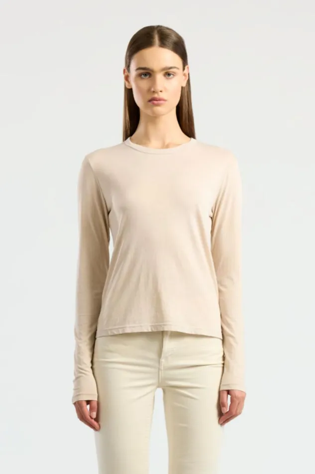 Shirts Women COTTON CITIZEN Standard Long Sleeve Shirt Vintage Oatmeal