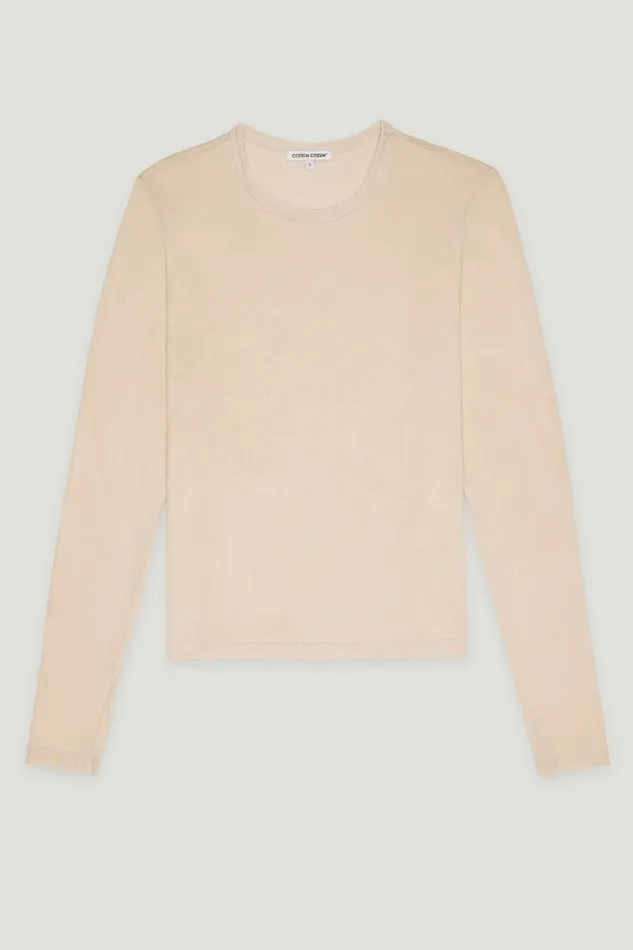Shirts Women COTTON CITIZEN Standard Long Sleeve Shirt Vintage Oatmeal Shirts Women COTTON CITIZEN Standard Long Sleeve Shirt Vintage Oatmeal
