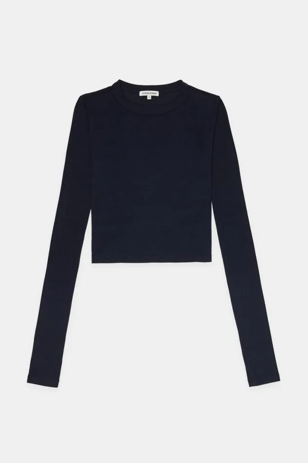Shirts Women COTTON CITIZEN Verona Crop Shirt Super Navy