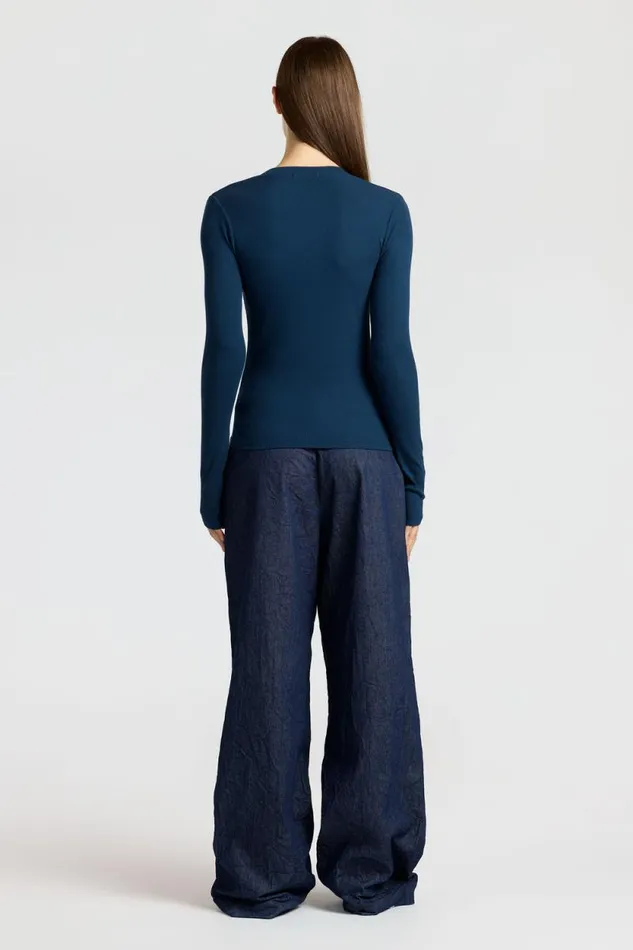 Shirts Women COTTON CITIZEN Verona Henley Harbor Shirts Women COTTON CITIZEN Verona Henley Harbor