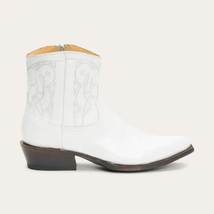 Shorties Women Stetson Annika Boots White