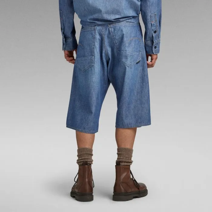 Shorts Men GStar RAW Premium Bam Shorts Faded Ionic Blue