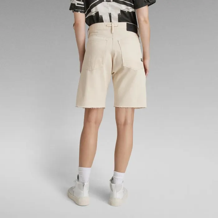 Shorts Women GStar RAW Type 89 Bermuda Shorts Ecru