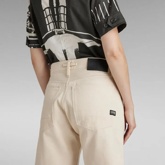 Shorts Women GStar RAW Type 89 Bermuda Shorts Ecru
