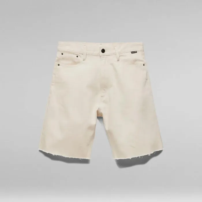 Shorts Women GStar RAW Type 89 Bermuda Shorts Ecru