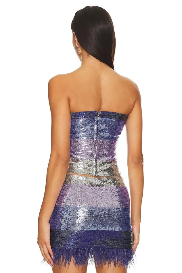 Sirena Top Purple Multi Women Lovers and Friends Tops