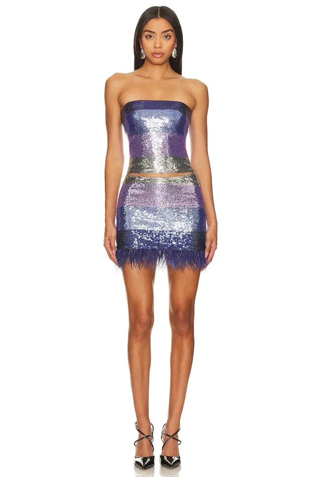 Sirena Top Purple Multi Women Lovers and Friends Tops