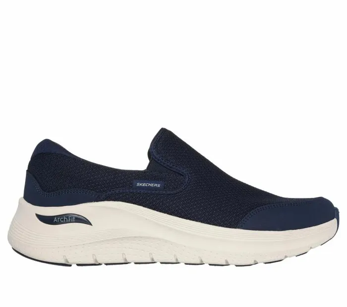 Skechers Arch Fit 20 8211 Vallo Navy Men Athletic Sneakers
