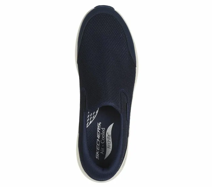Skechers Arch Fit 20 8211 Vallo Navy Men Athletic Sneakers