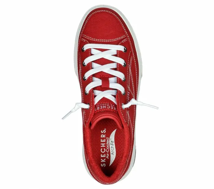 Skechers Arch Fit Arcade 8211 Arcata Red Women Casual Sneakers