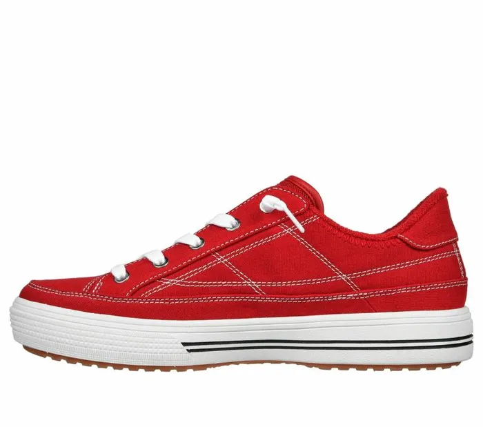 Skechers Arch Fit Arcade 8211 Arcata Red Women Casual Sneakers