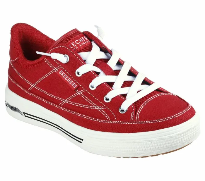 Skechers Arch Fit Arcade 8211 Arcata Red Women Casual Sneakers