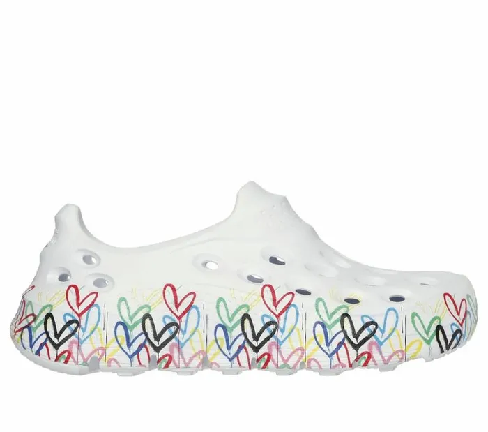 Skechers Arch Fit Go Foam 8211 Eternal Love White Multi Women Casual Sneakers