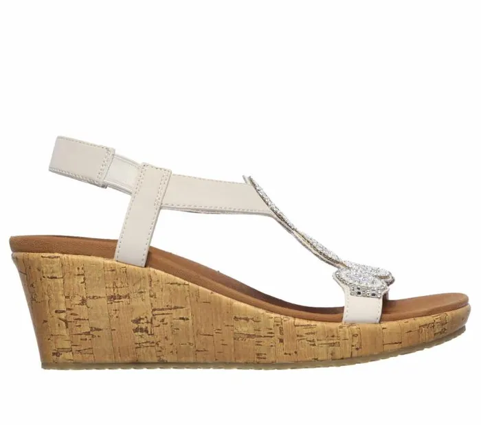Skechers Beverlee 8211 Date Glam Sandal Off White Women Sandals