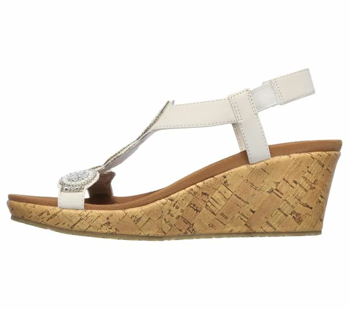 Skechers Beverlee 8211 Date Glam Sandal Off White Women Sandals Skechers Beverlee 8211 Date Glam Sandal Off White Women Sandals