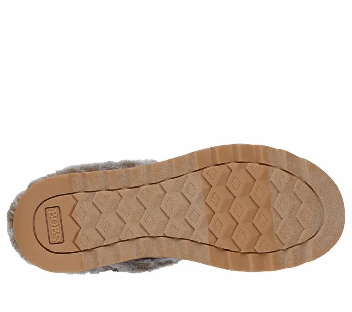 Skechers BOBS Cozy Chill 8211 Cozy Spot Taupe Multi Women SlipOns