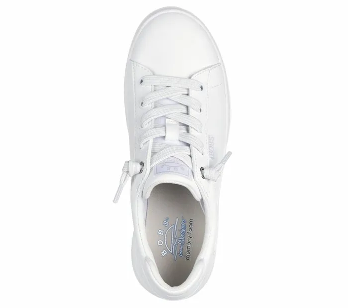 Skechers BOBS D039Vine Sky 8211 Main Step White Women Casual Sneakers