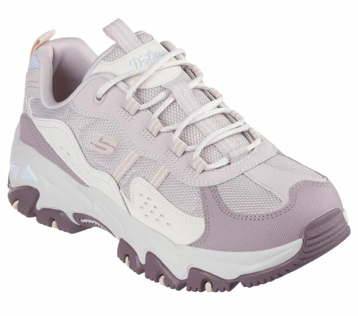 Skechers D039Lites Hiker Pink Multi Women Athletic Sneakers Skechers D039Lites Hiker Pink Multi Women Athletic Sneakers