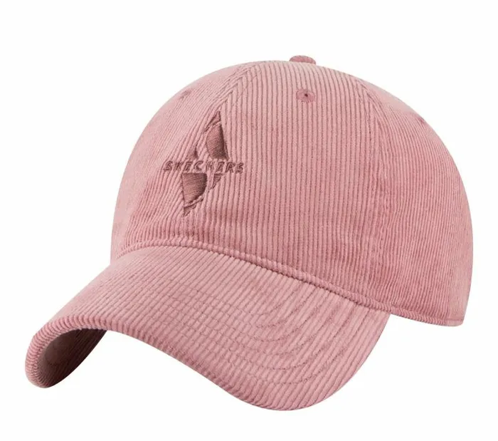 Skechers Diamond Cord Dad Hat Mauve WomenMen Hats