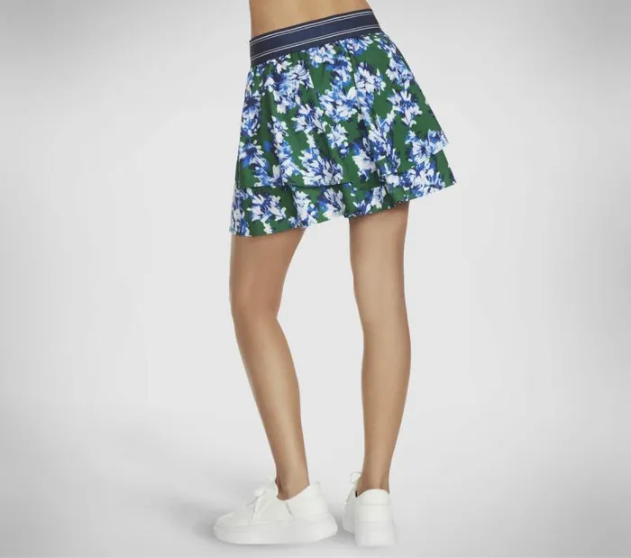 Skechers Fairway Floral Layered Skort Green Multi Women Bottoms Skechers Fairway Floral Layered Skort Green Multi Women Bottoms