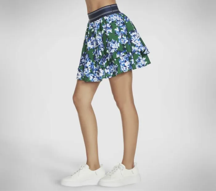Skechers Fairway Floral Layered Skort Green Multi Women Bottoms Skechers Fairway Floral Layered Skort Green Multi Women Bottoms