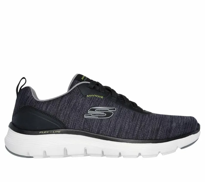 Skechers Flex Advantage 50 8211 Arlus Black Lime Men Athletic Sneakers