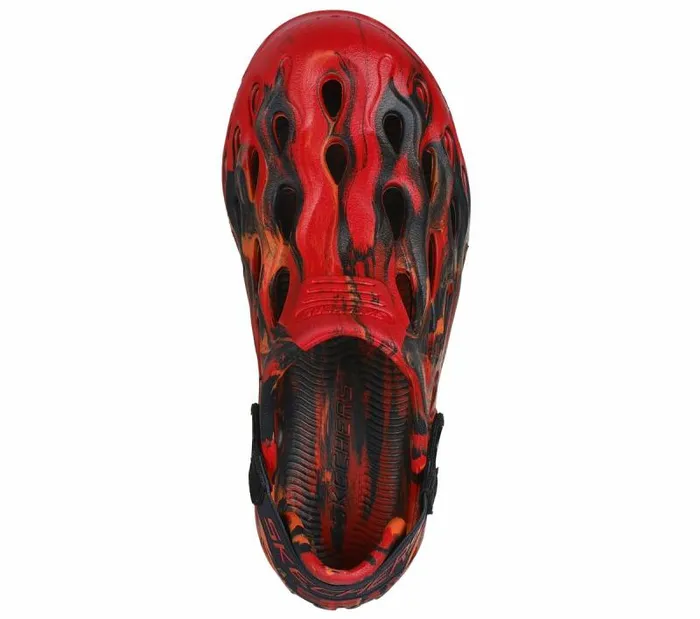 Skechers Foamies ThermoRush 8211 Lavamorphic Red Black Kids Slipons Skechers Foamies ThermoRush 8211 Lavamorphic Red Black Kids Slipons