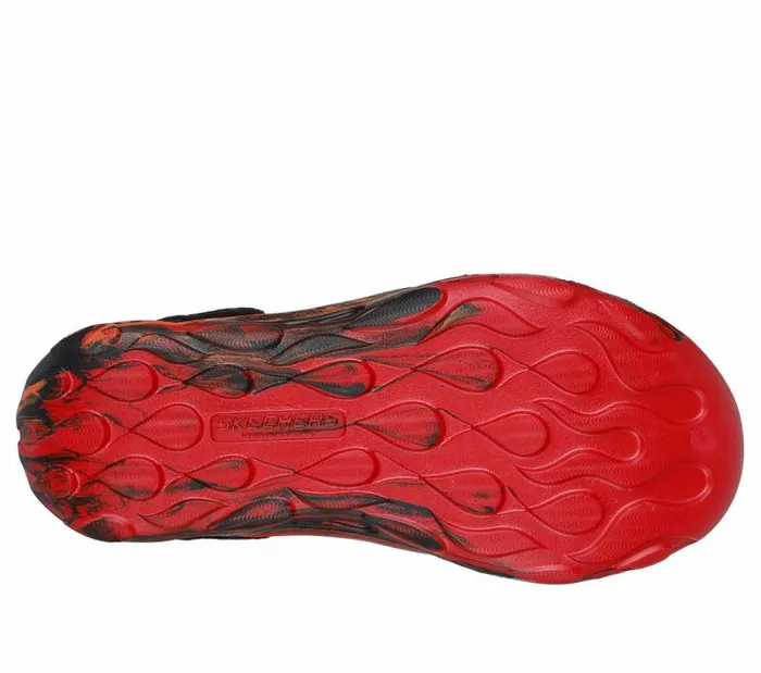 Skechers Foamies ThermoRush 8211 Lavamorphic Red Black Kids Slipons Skechers Foamies ThermoRush 8211 Lavamorphic Red Black Kids Slipons