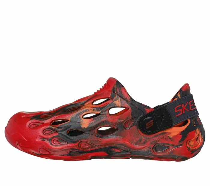 Skechers Foamies ThermoRush 8211 Lavamorphic Red Black Kids Slipons Skechers Foamies ThermoRush 8211 Lavamorphic Red Black Kids Slipons