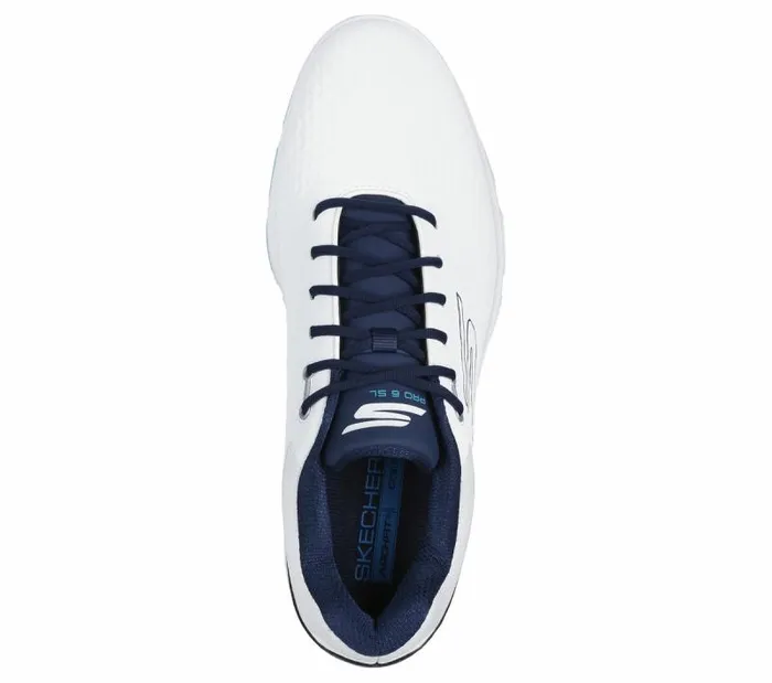Skechers GO GOLF PRO 6 SL White Navy Men Lace Up