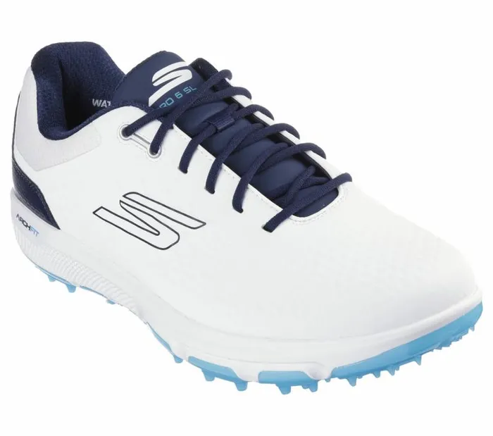 Skechers GO GOLF PRO 6 SL White Navy Men Lace Up