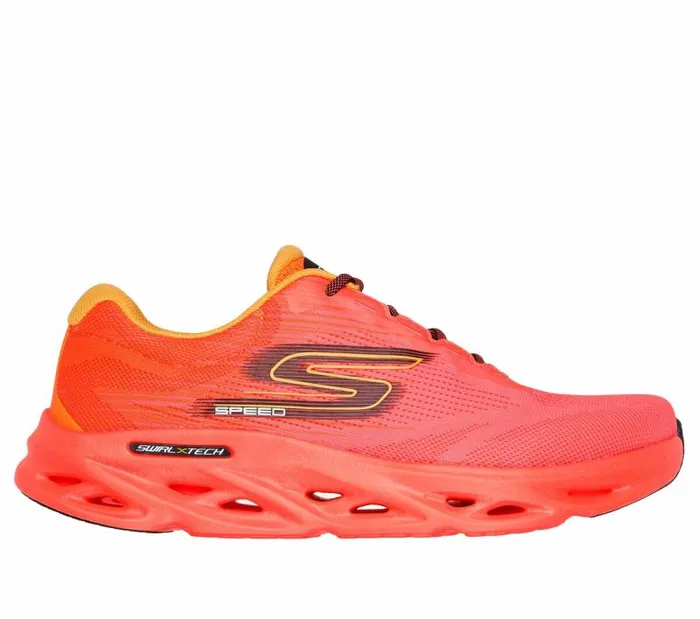 Skechers GO RUN Swirl Tech Speed 8211 Rapid Motion Coral Men Athletic Sneakers Skechers GO RUN Swirl Tech Speed 8211 Rapid Motion Coral Men Athletic Sneakers