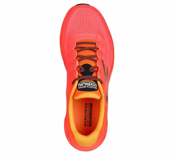 Skechers GO RUN Swirl Tech Speed 8211 Rapid Motion Coral Men Athletic Sneakers