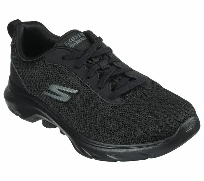 Skechers GO WALK 7 8211 Clear Path Black Women Athletic Sneakers Skechers GO WALK 7 8211 Clear Path Black Women Athletic Sneakers