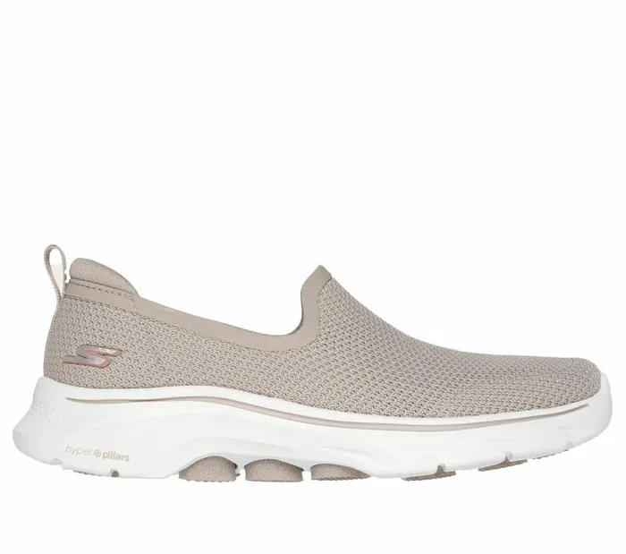 Skechers GO WALK 7 8211 Ivy Taupe Women Athletic Sneakers