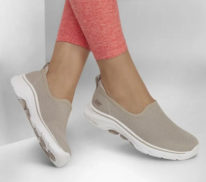 Skechers GO WALK 7 8211 Ivy Taupe Women Athletic Sneakers Skechers GO WALK 7 8211 Ivy Taupe Women Athletic Sneakers