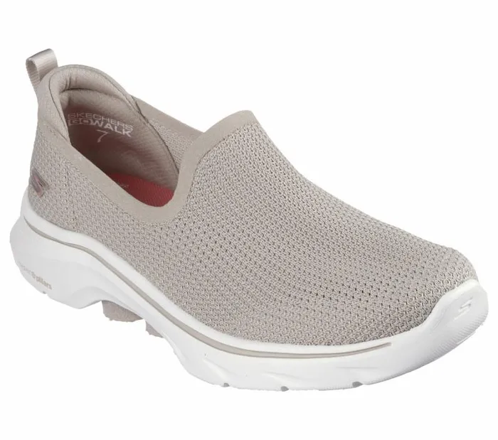 Skechers GO WALK 7 8211 Ivy Taupe Women Athletic Sneakers Skechers GO WALK 7 8211 Ivy Taupe Women Athletic Sneakers