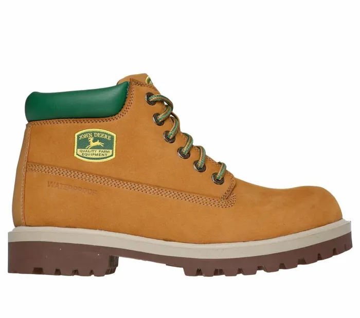 Skechers John Deere Sergeants 8211 Dozer Wheat Men Boots
