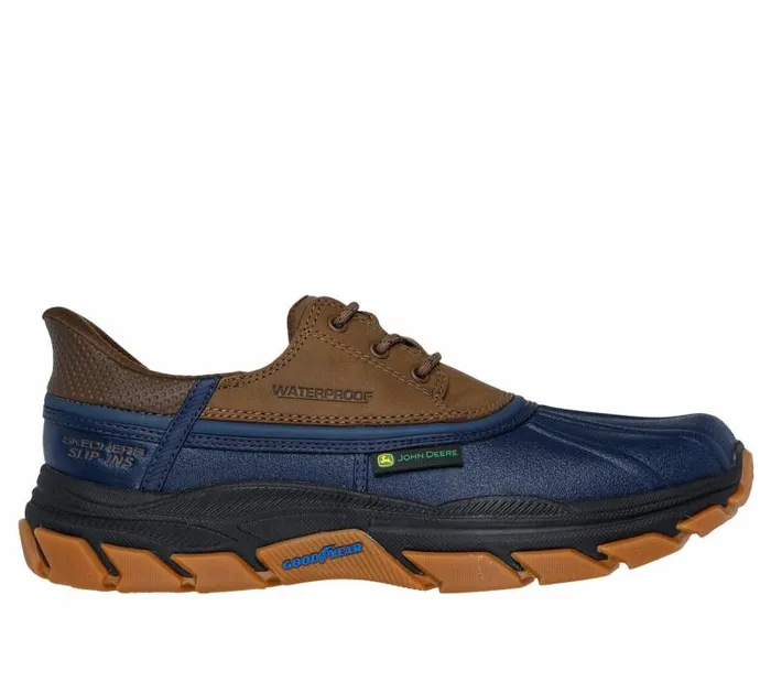 Skechers John Deere Skechers Slipins Respected 8211 Tanzier Navy Tan Men Boots Skechers John Deere Skechers Slipins Respected 8211 Tanzier Navy Tan Men Boots