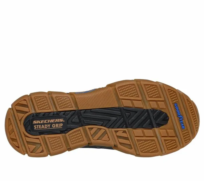 Skechers John Deere Skechers Slipins Respected 8211 Tanzier Navy Tan Men Boots