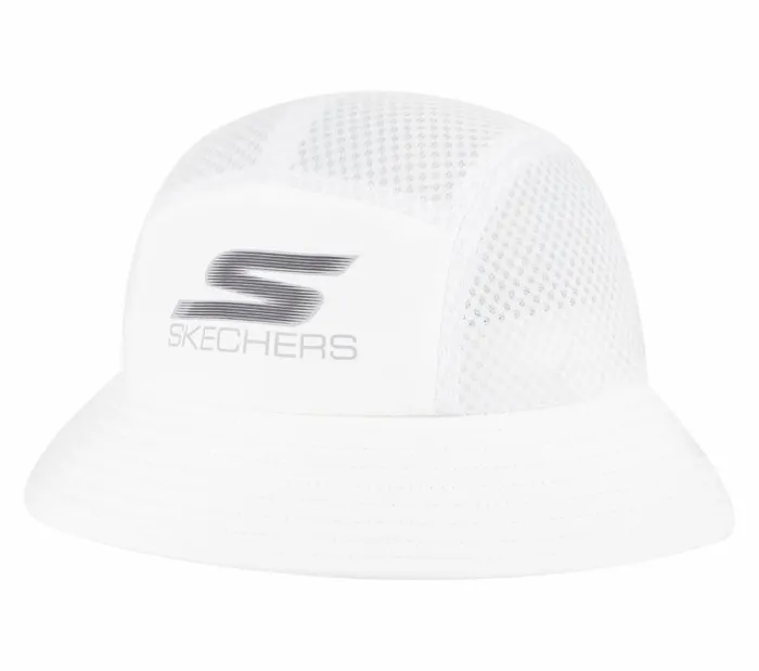 Skechers Liberated Mesh Bucket Hat White WomenMen Hats