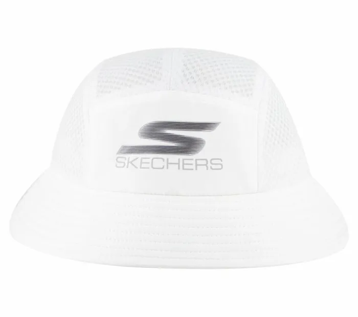 Skechers Liberated Mesh Bucket Hat White WomenMen Hats Skechers Liberated Mesh Bucket Hat White WomenMen Hats