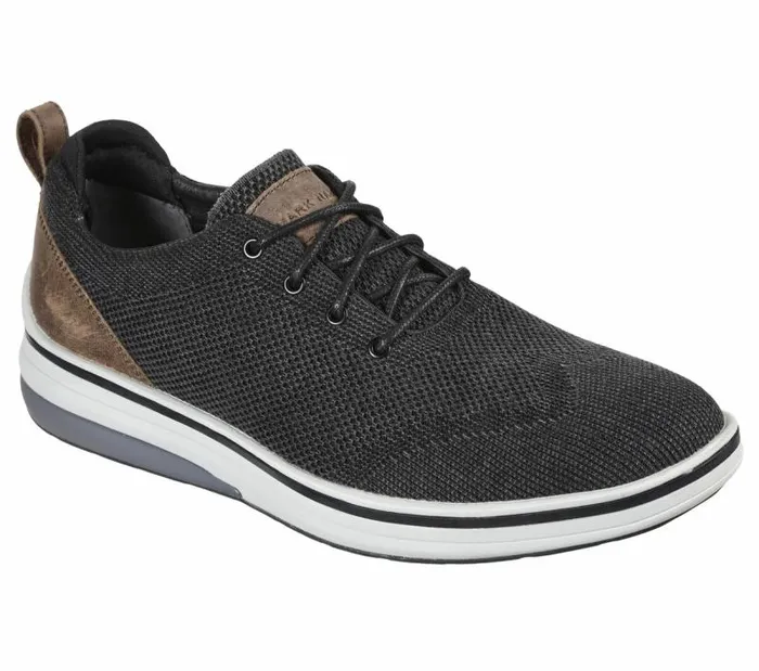 Skechers Mark Nason Casual Cell Wrap 8211 Robinson Black Men Lace Up