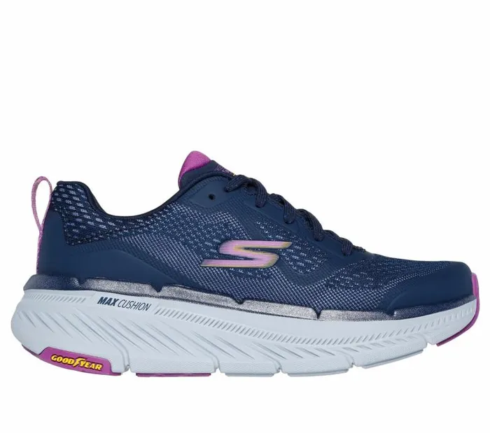 Skechers Max Cushioning Premier 20 8211 Hillsborough Navy Purple Women Athletic Sneakers Skechers Max Cushioning Premier 20 8211 Hillsborough Navy Purple Women Athletic Sneakers
